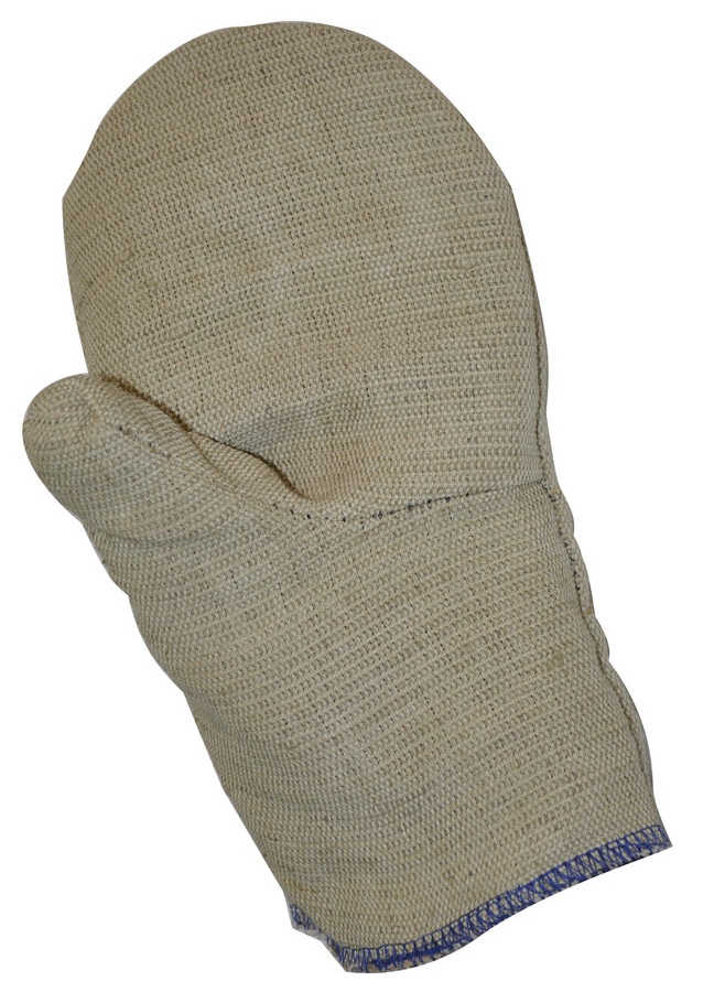 Рукавиці брезентові вогнестійкі з подвійним надолонн.